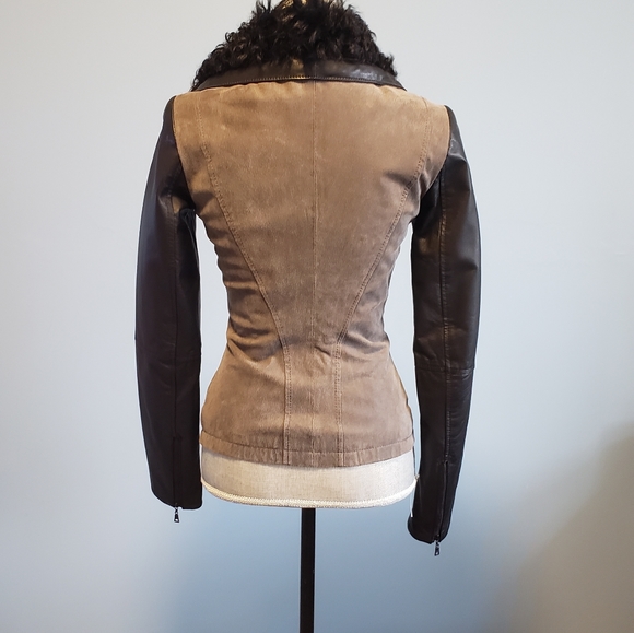 Danier Leather | Suede, Leather, And Fur Jacket - Picture 6 of 15